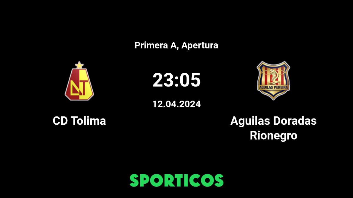 Rionegro Aguilas vs Deportes Tolima Live Stream & Prediction, H2H