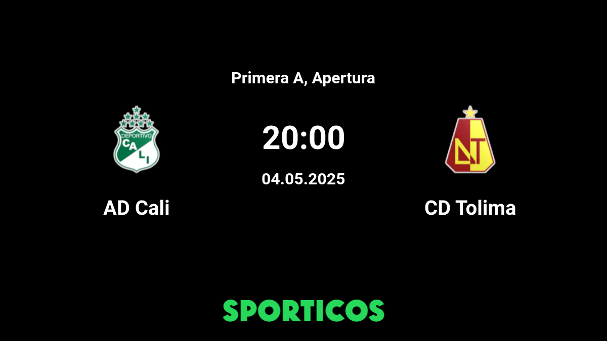 Deportivo Cali Vs Deportes Tolima Live Stream Prediction