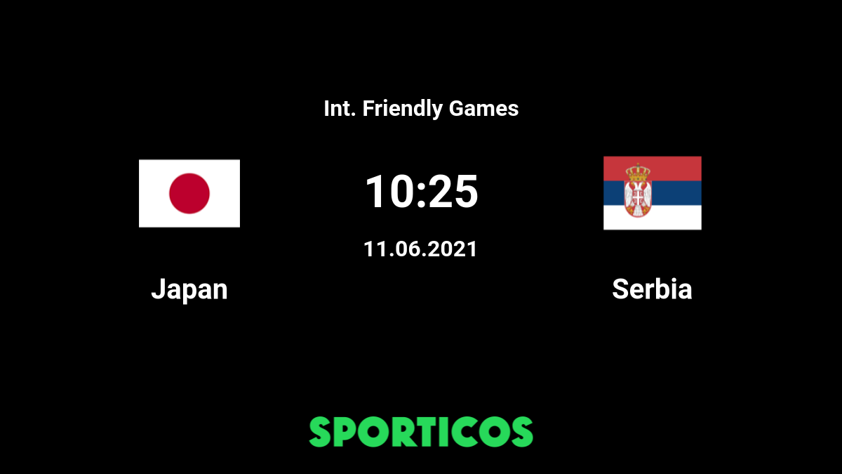 Japan vs serbia