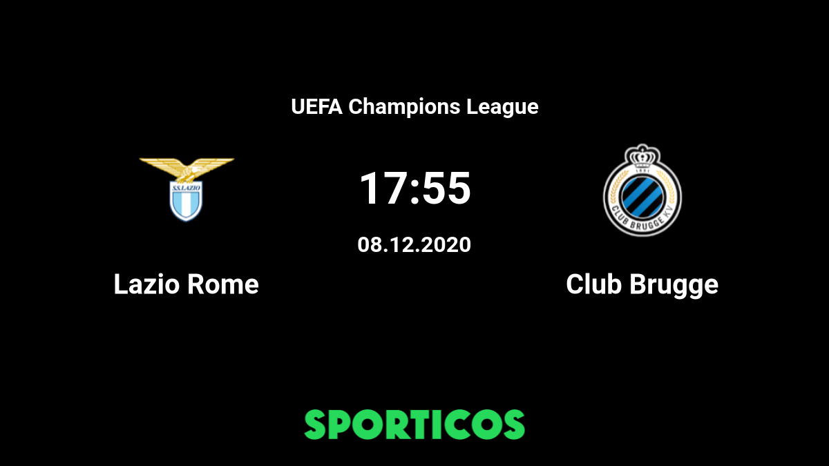 Lazio vs Club Brugge Live Stream & Prediction, H2H