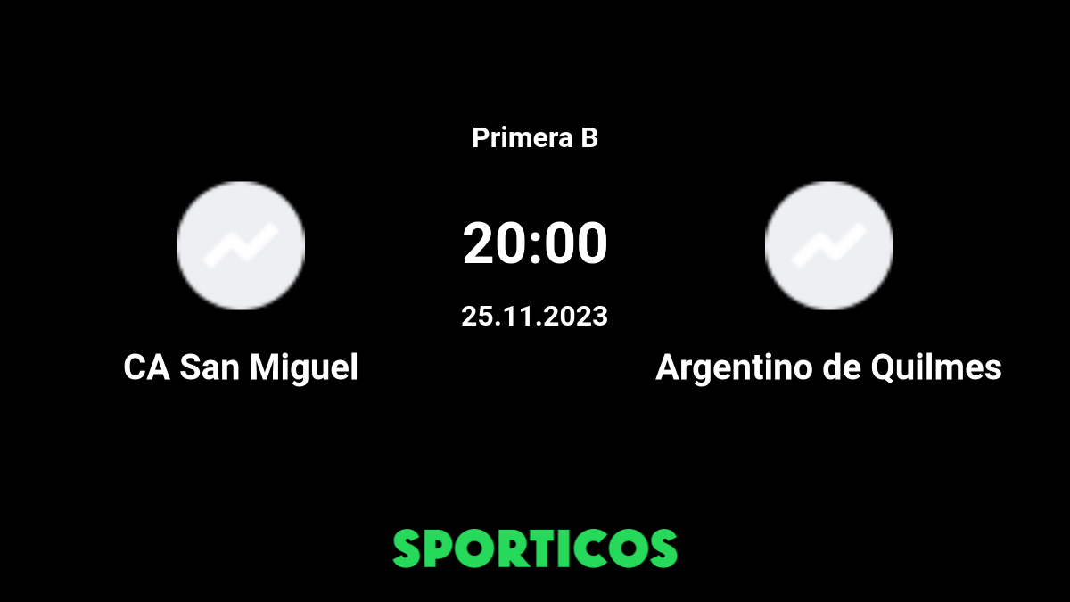 ◉ San Miguel vs. Arg. de Quilmes en vivo: seguí el partido minuto a minuto  - TyC Sports