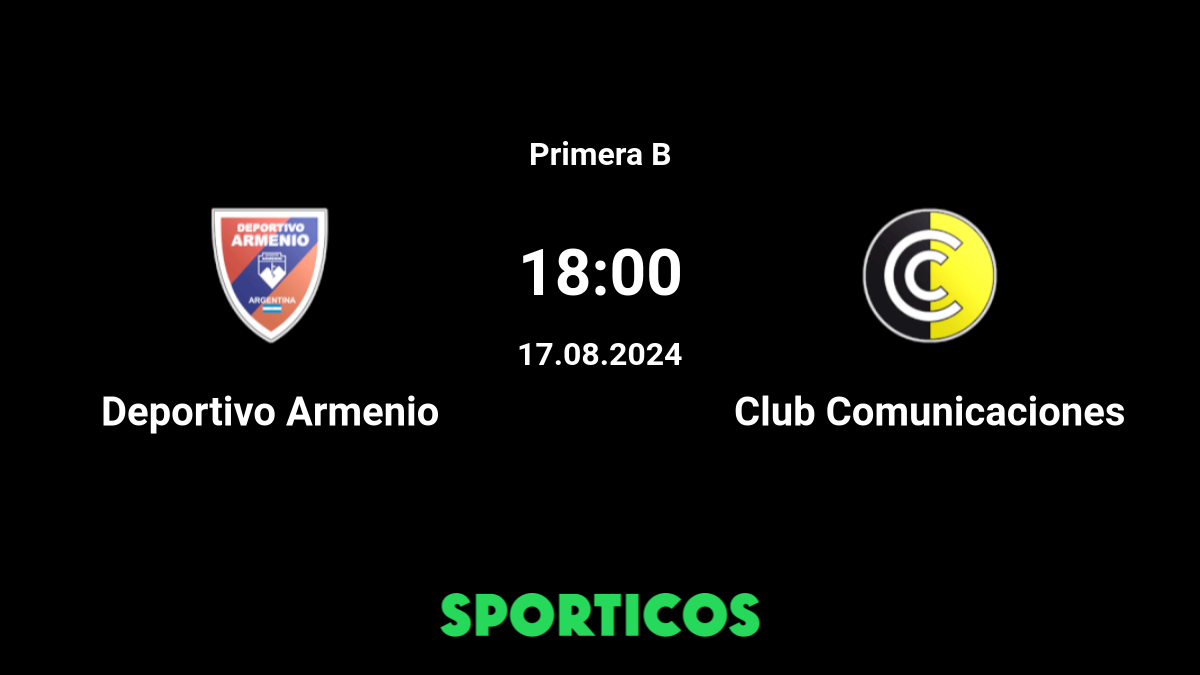 Comunicaciones vs Deportivo Armenio H2H stats - SoccerPunter