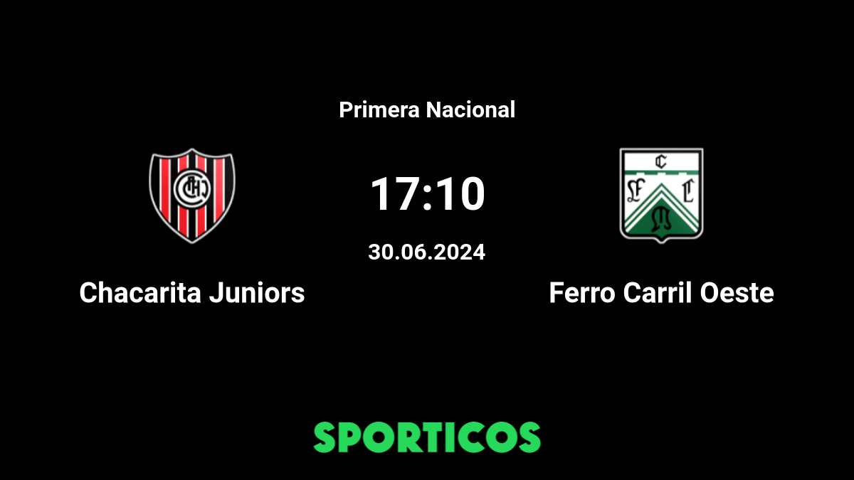 Chacarita Juniors x Ferro Carril Oeste Estatísticas Confronto Direto