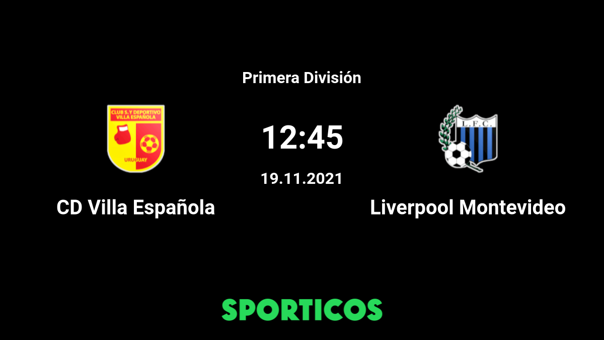 Ver en vivo Liverpool vs Villa Española por la fecha 13 de la