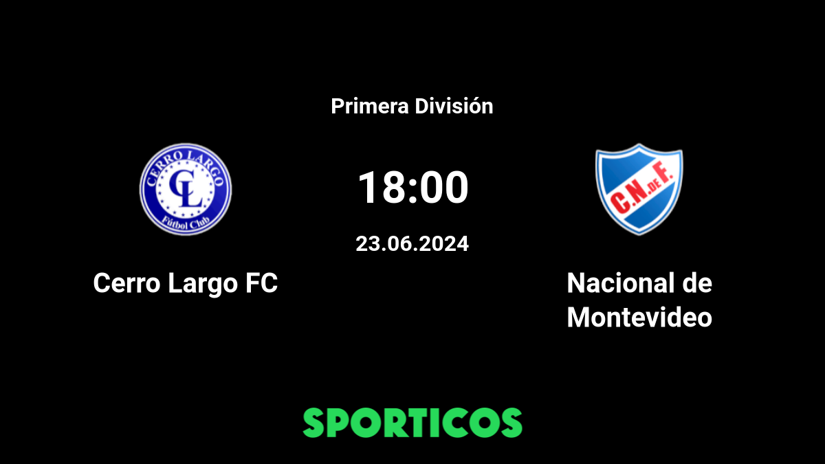 EN VIVO: Nacional vs Cerro Largo por la Liga de Uruguay. Horario del partido,  datos relevantes y cuotas de apuestas