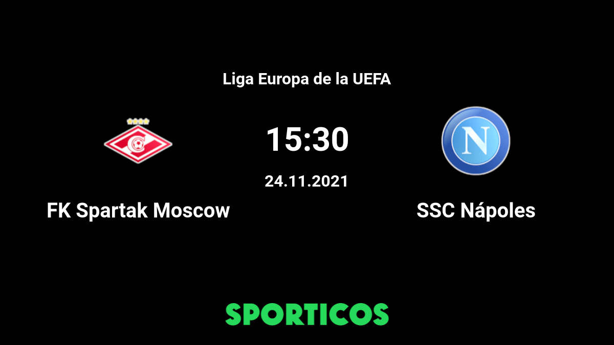 Assistir ao jogo Napoli x Spartak Moscow na Liga Europa hoje - 30/09