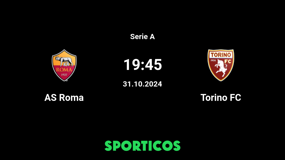 Dónde VER EN VIVO - Torino vs Roma por la Serie A de Italia? - Futbolete