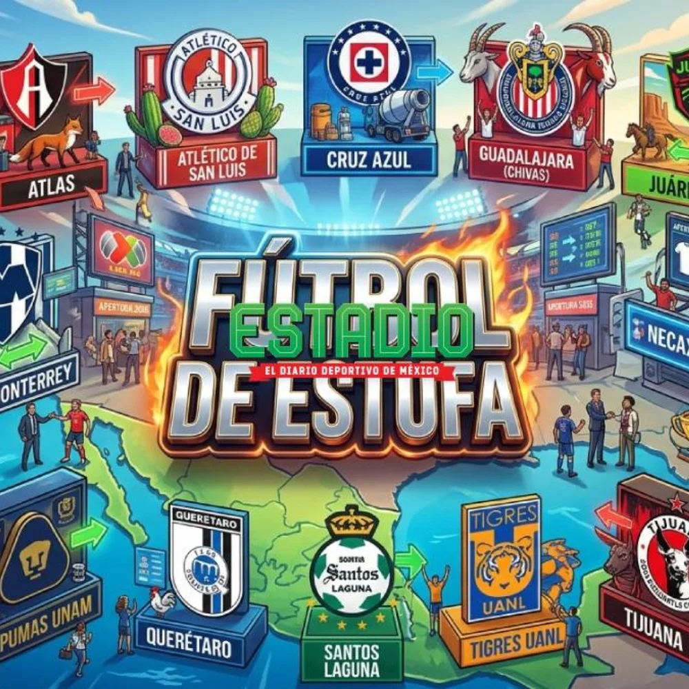 Futbol de Estufa EN VIVO de la Liga MX Apertura 2026: altas y bajas del futbol mexicano HOY