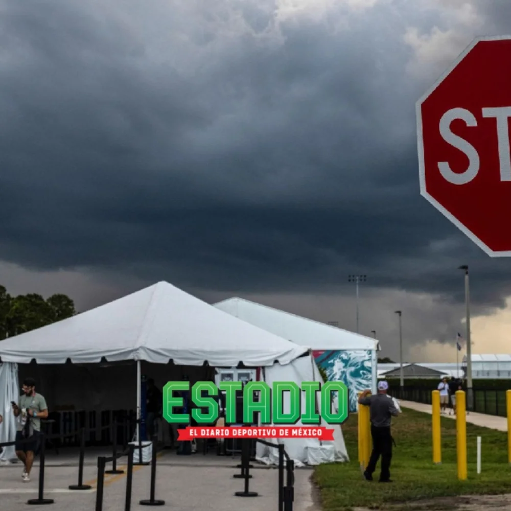 ¡Mal clima! Portugal cancela su práctica por tormenta en Florida