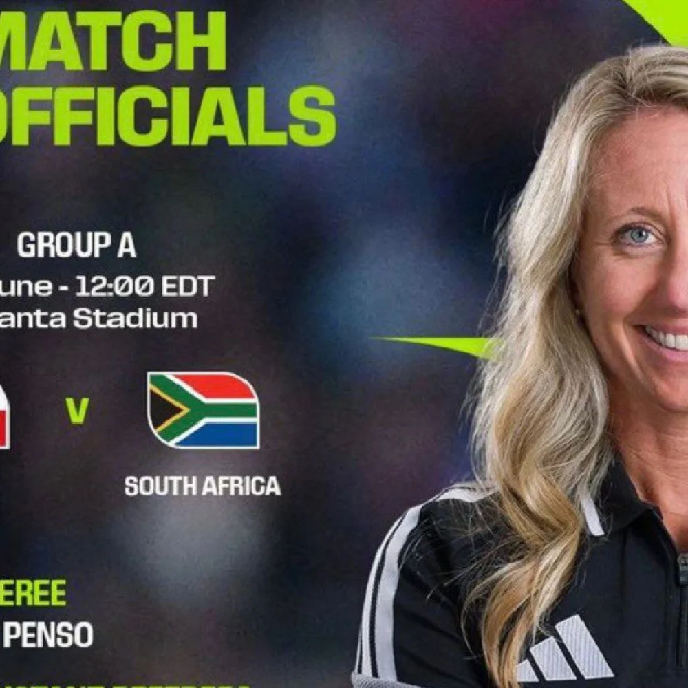 ¡Para enmarcar! Tori Penso será la segunda mujer en pitar un partido en la historia de los Mundiales
