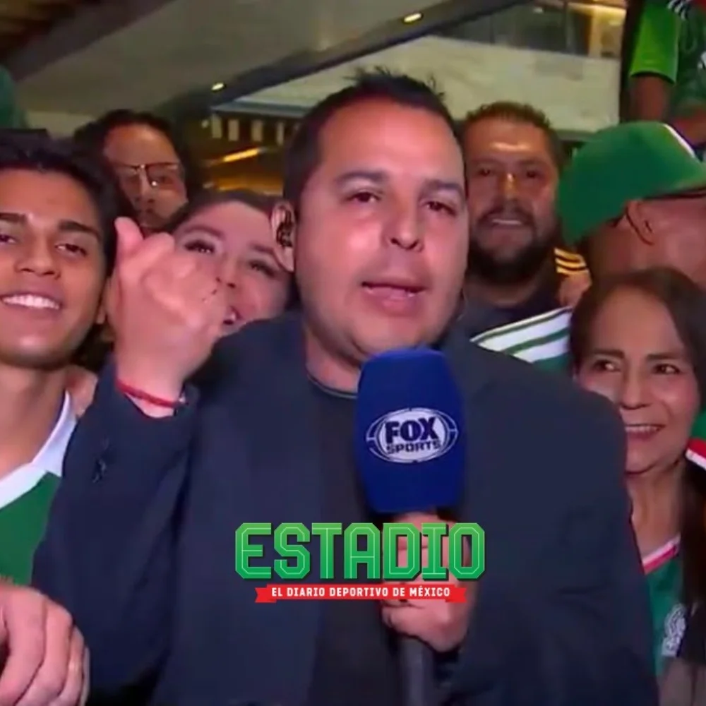 ¡Ni el reportero se salvó! La euforia por la Selección Mexicana se apoderó de Guadalajara