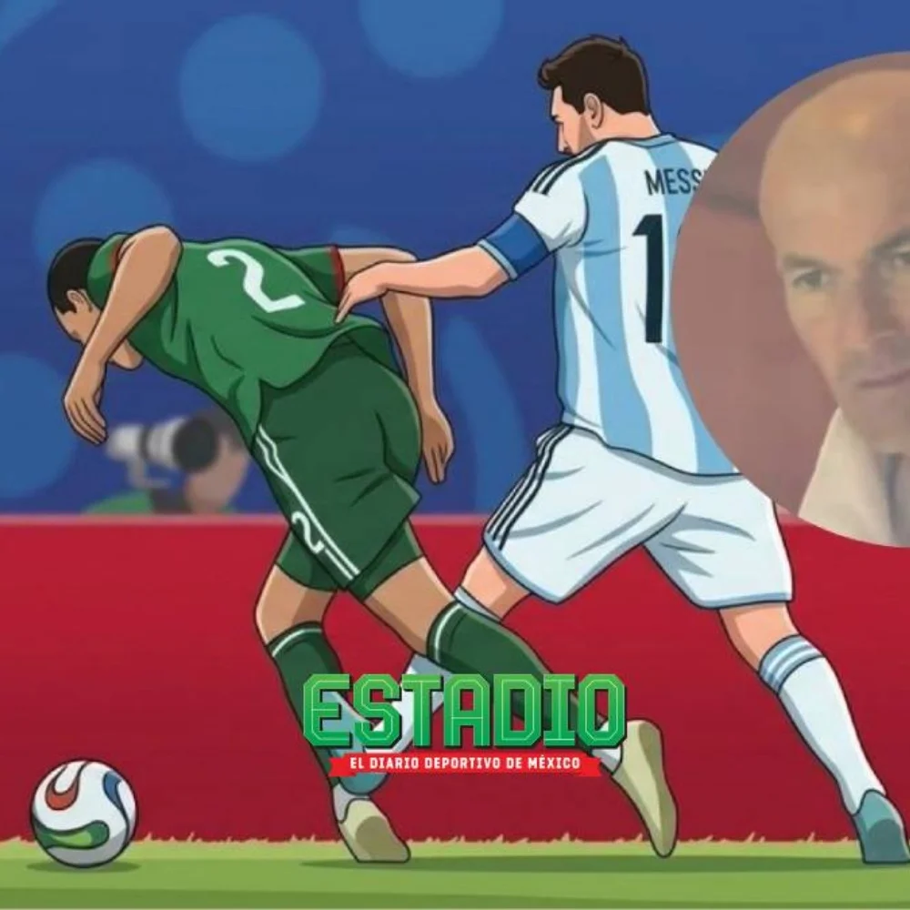 ¡NO ERA ROJA! Zidane aclara que la entrada de Messi no era para expulsión