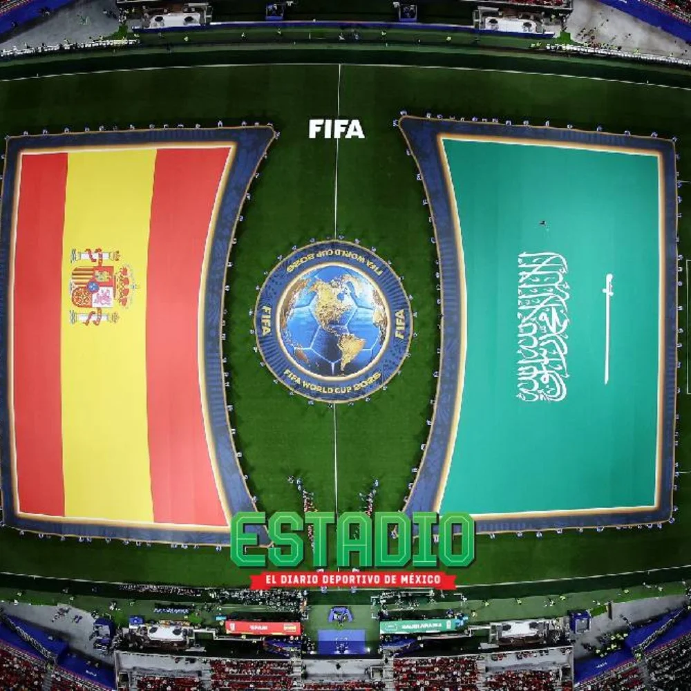 Empieza el partido España vs Arabia Saudita del Grupo H