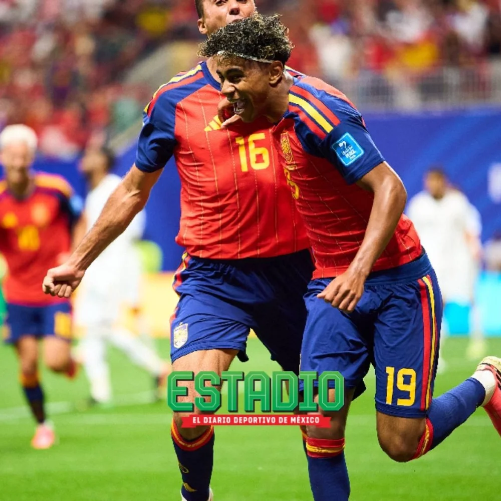 Lamine Yamal anota su primer gol en Copas del Mundo, y se vuelve en un jugador histporico