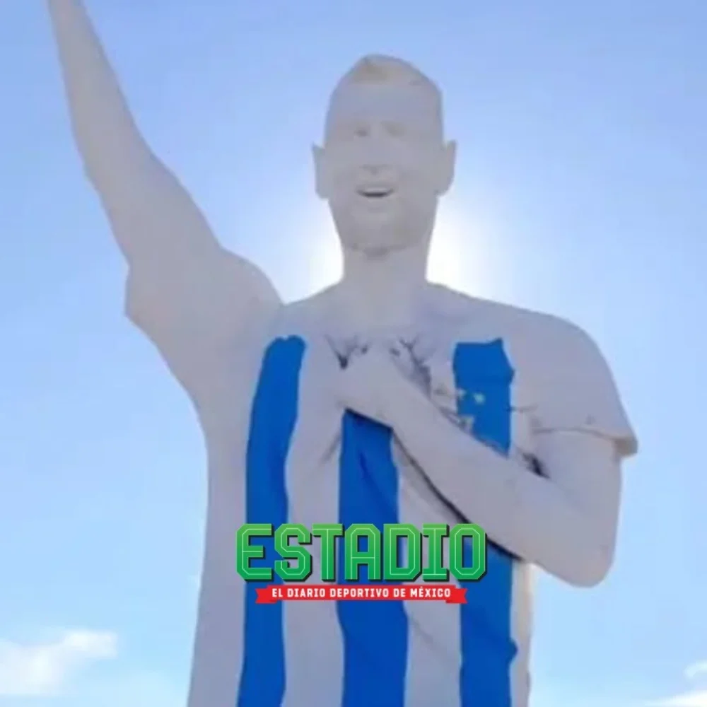 Argentina rinde homenaje a Messi con la estatua más alta del mundo en Neuquén