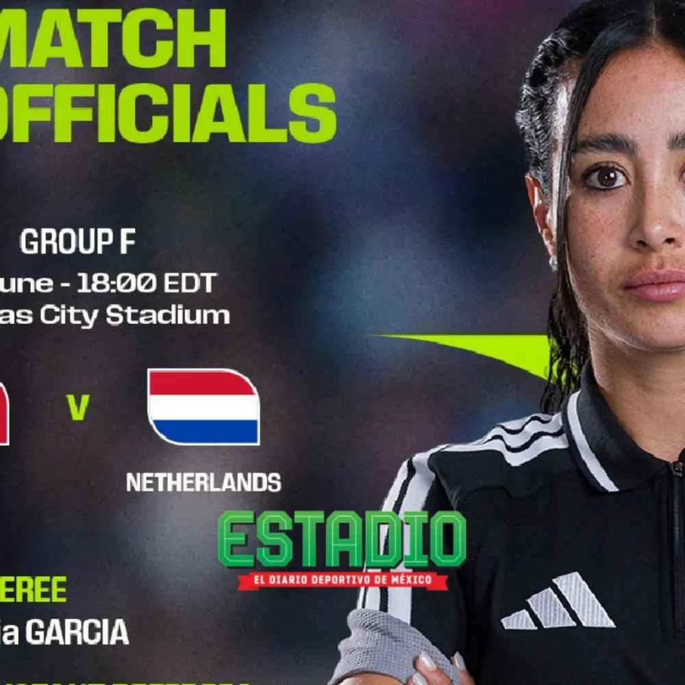 ¡Para los libros! Katia Itzel será la primera árbitra mexicana central en una Copa del Mundo