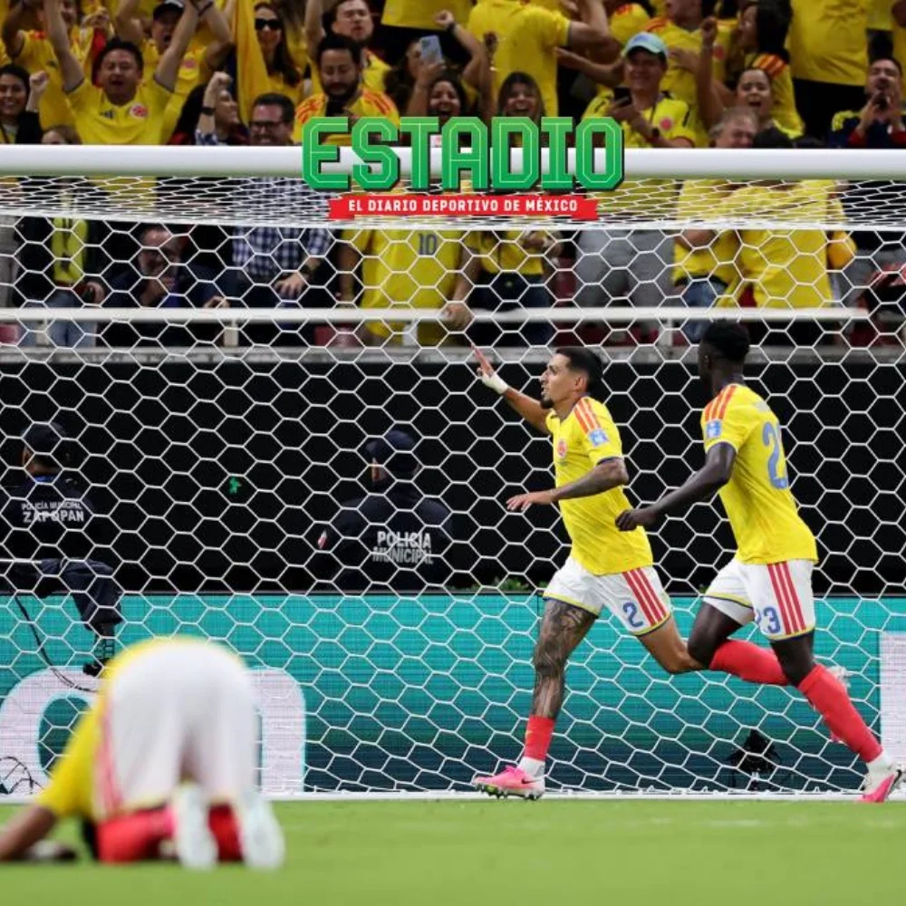 Colombia derrota en sufrido partido a RD del Congo en el Estadio AKRON que lució amarillo