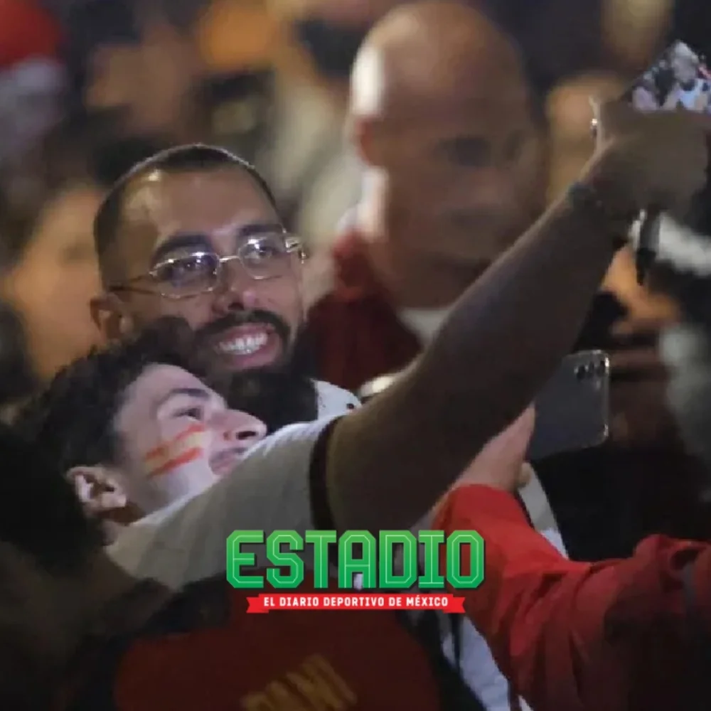 ¡Desata locura! España ya llegó a Guadalajara en medio de la lluvia y listo para enfrentar a Uruguay