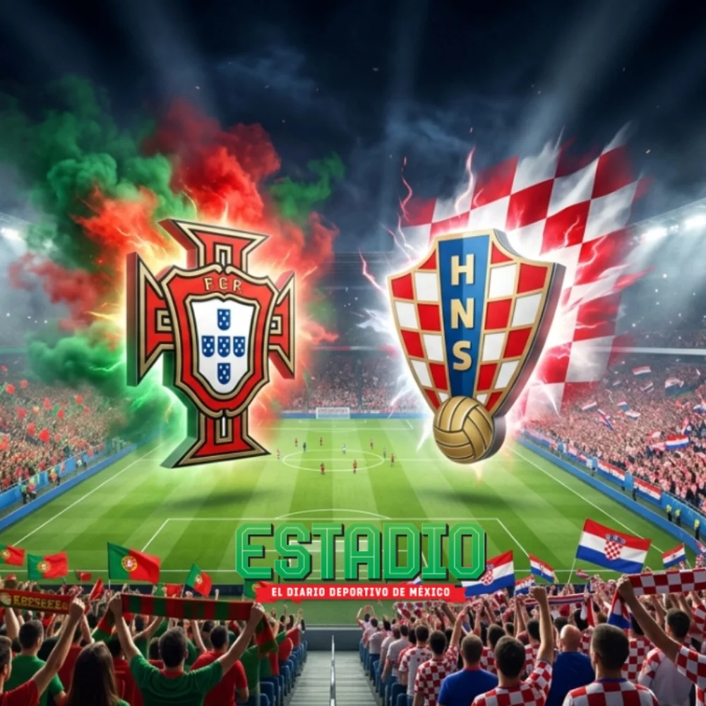 Dónde ver Portugal vs Croacia: A qué hora juegan, canal de TV y alineaciones