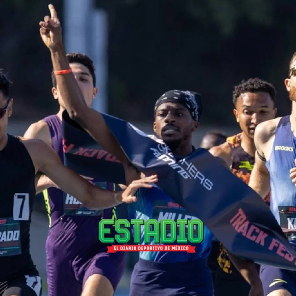 ¡Histórico! Abraham Alvarado destroza el récord mexicano de la milla en la Liga Diamante