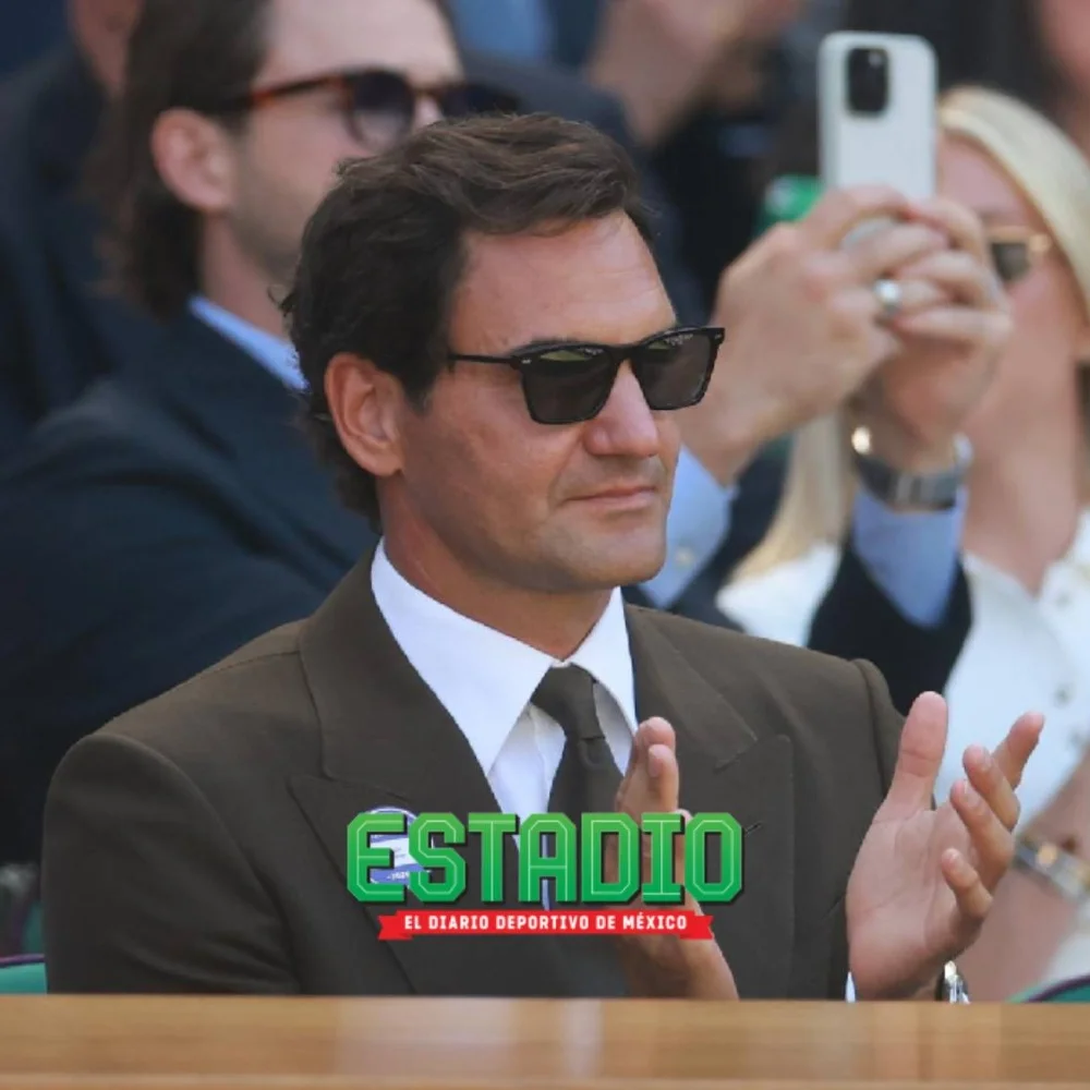 ¡Cine en Wimbledon! Roger Federer se hace presente en el All England Club