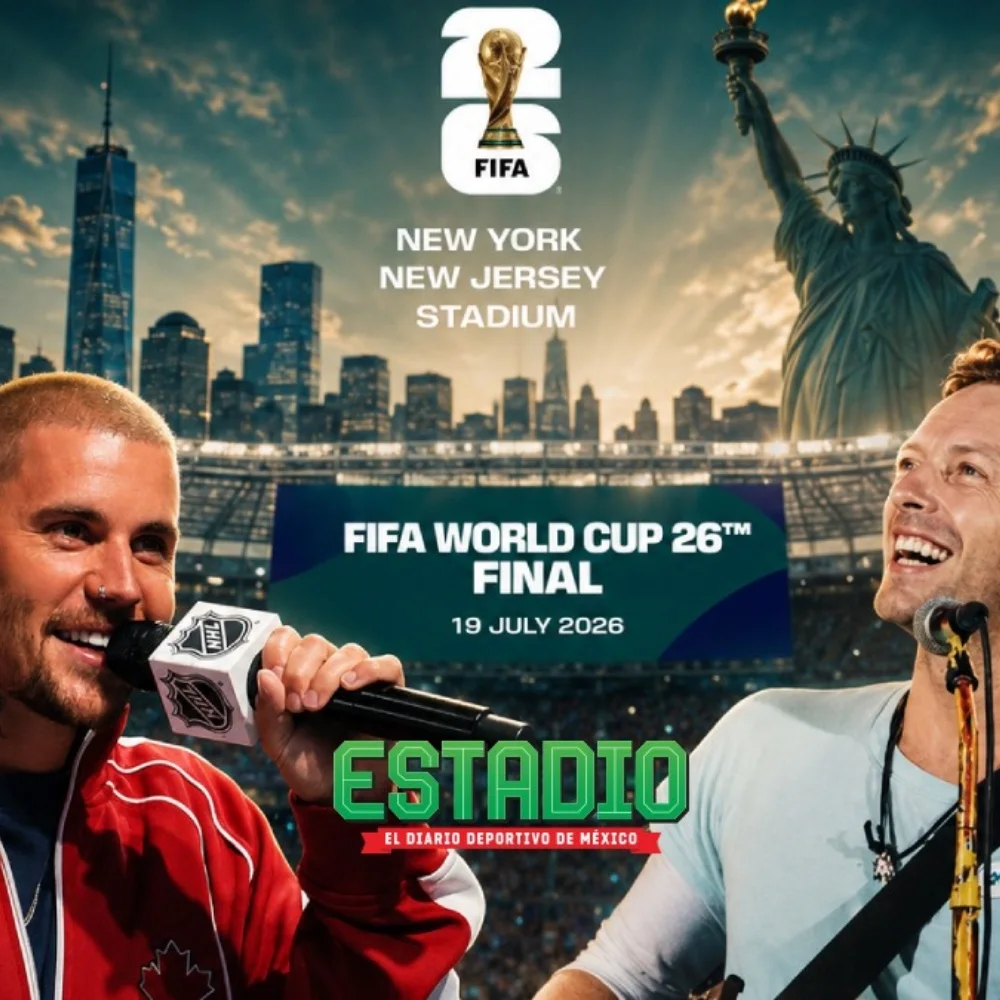 Coldplay, Justin Bieber y Burna Boy se unen al show de medio tiempo del Mundial 2026