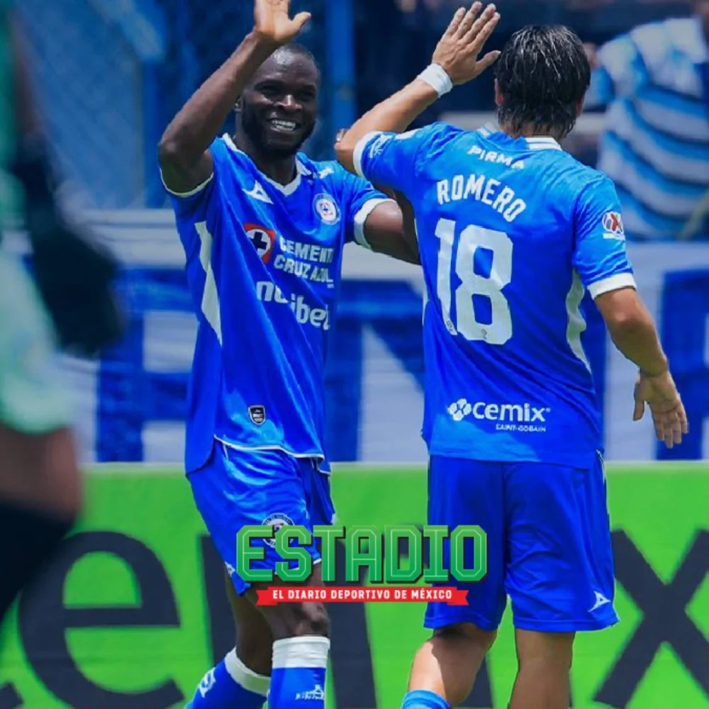Con dobletes de Ebere y Luka Romero, el Cruz Azul de Huiqui golea 6-0 a Comunicaciones