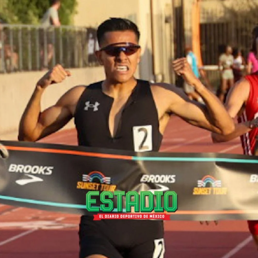 ¡Oro y marca personal! Abraham Alvarado brilla en el Sunset Tour con un tiempo histórico en los 800 metros