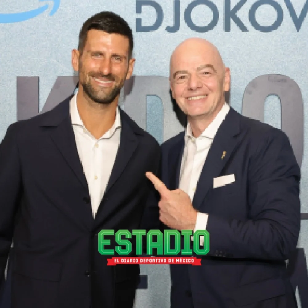 Gianni Infantino se hace presente en la premiere del documental de Novak Djokovic en Nueva York