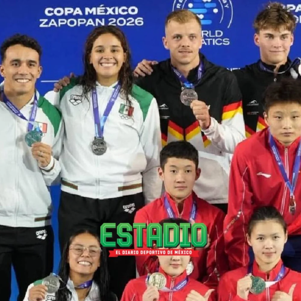 ¡Orgullo nacional! México conquista la medalla de plata en la Copa México de Clavados