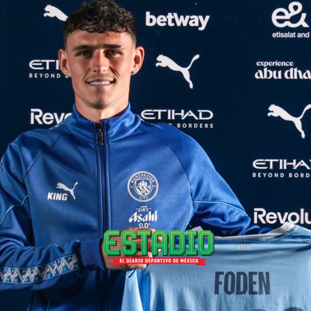 ¡Manchester City mueve ficha! Phil Foden asegura su futuro hasta 2030