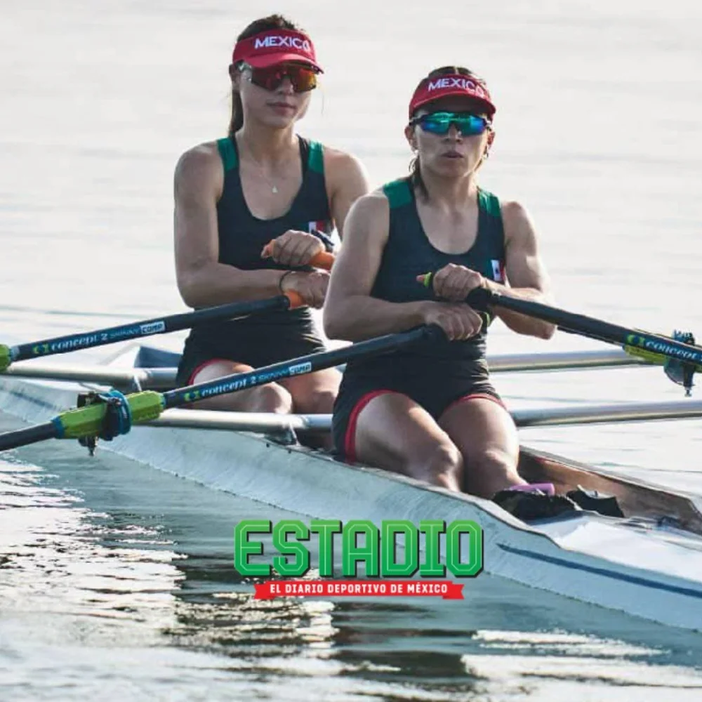 ¡Llegó el primer oro para México! Melissa Márquez y Aylin Ibarra brillan en el remo de Santo Domingo 2026