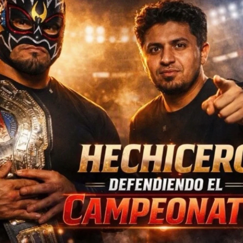Hechicero listo para exponer su Campeonato Mundial Completo