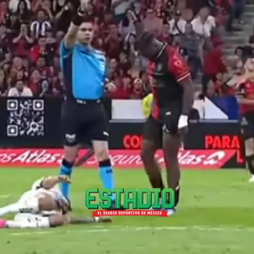 IMÁGENES SENSIBLES: La brutal herida de Orbelín Pineda en el Atlas vs Rayados