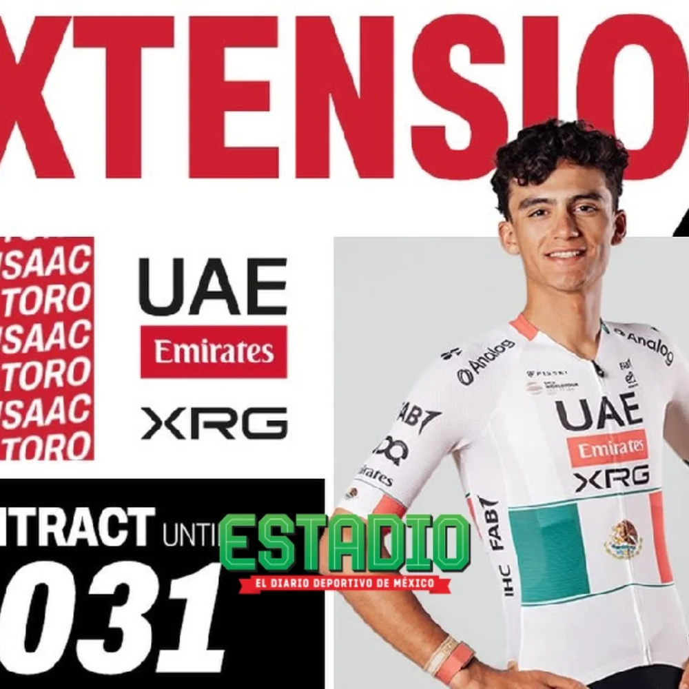 Isaac del Toro asegura su futuro: renueva con UAE Team Emirates hasta 2031