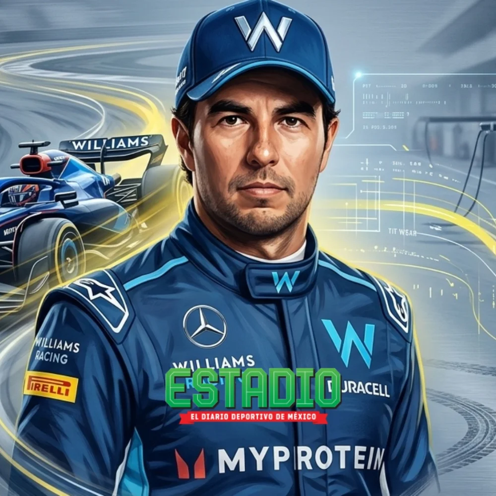 Checo Pérez aparece como opción de Williams para la temporada 2027