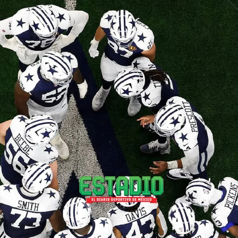 Dallas Cowboys, el equipo más valioso del deporte, con un estimado de 15.5 mil millones de dólares