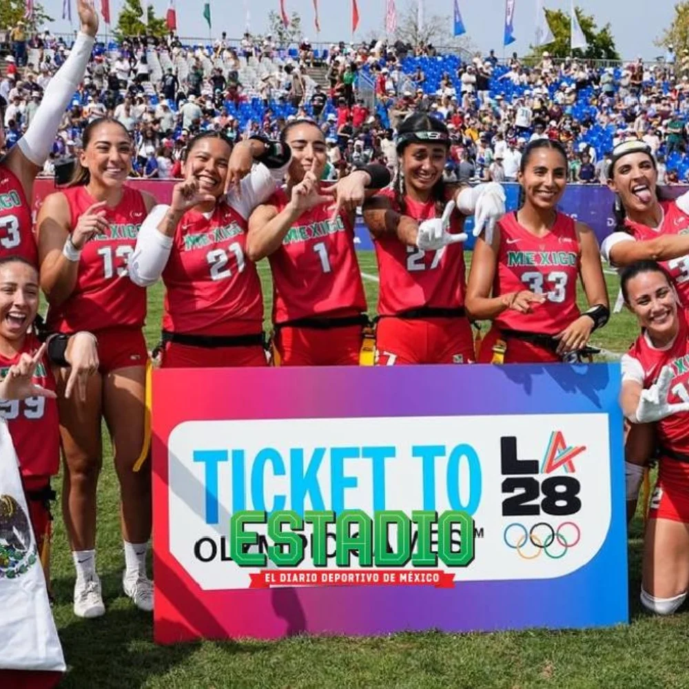 ¡A los Juegos Olímpicos! Selección Mexicana Femenil de Flag Football obtiene su pase