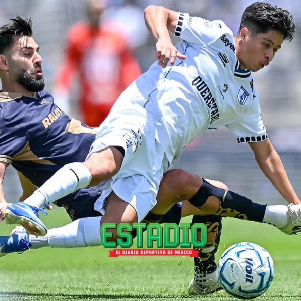 Pumas no pudo en CU; igualó sin goles con Querétaro en la cancha del Olímpico Universitario