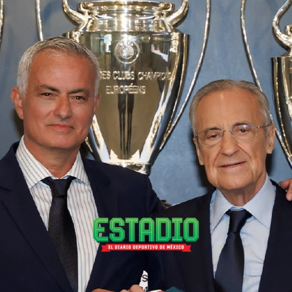 Mourinho tuvo su presentación como DT del Real Madrid con Florentino Pérez