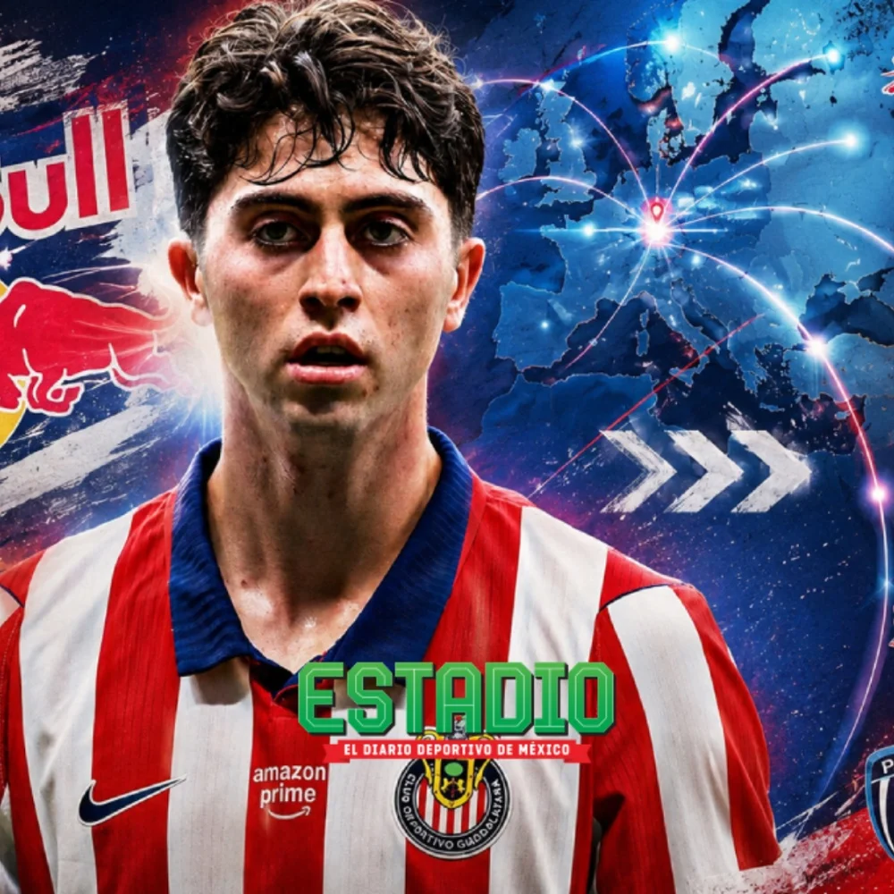 Chivas podría perder otra figura: Red Bull pregunta por Brian Gutiérrez