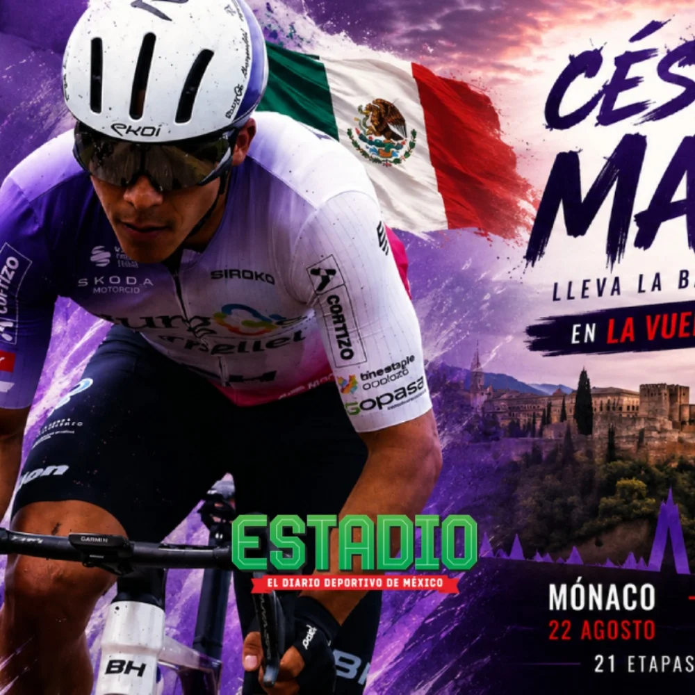 César Macías llevará la bandera de México en La Vuelta a España 2026