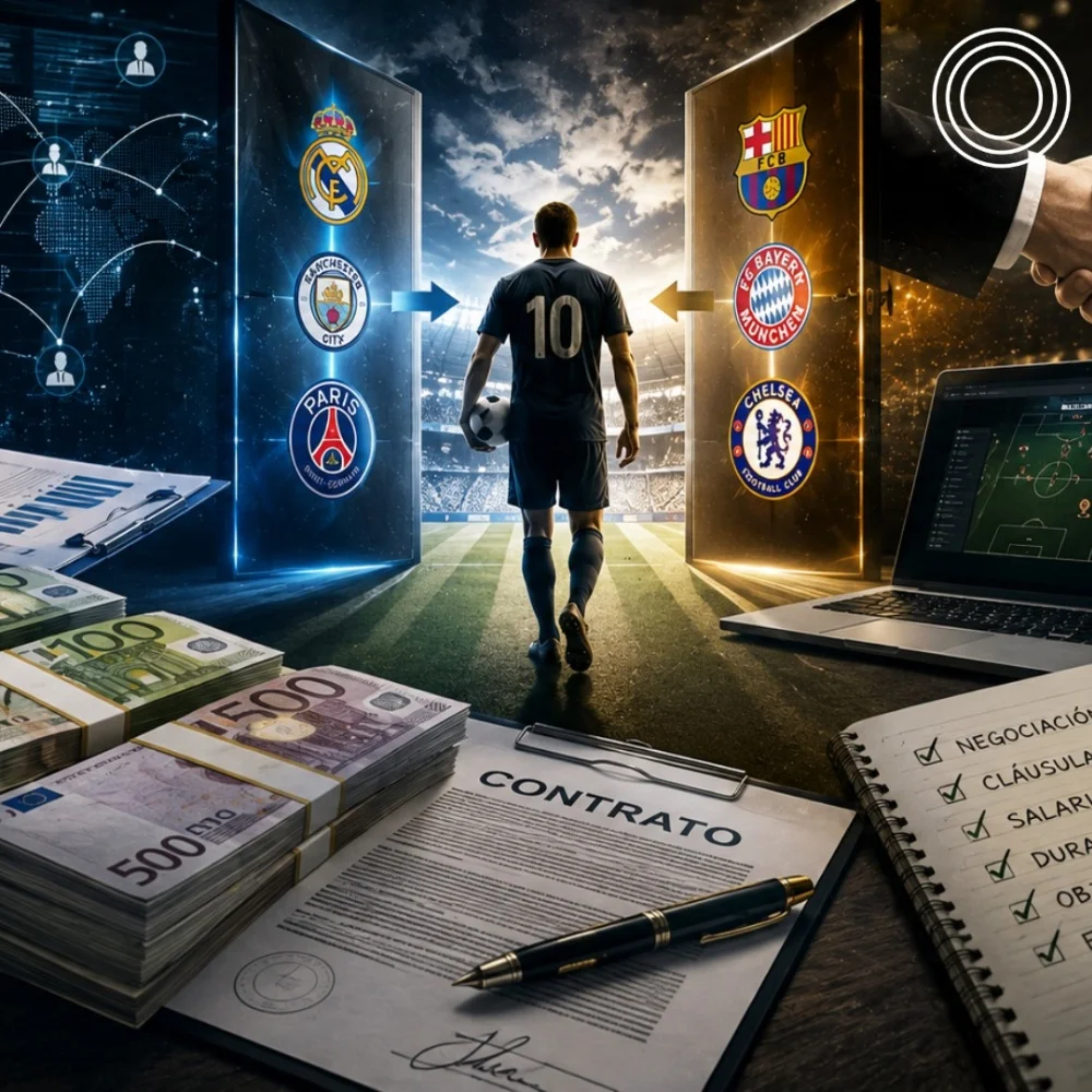 Mercado de fichajes: cómo funcionan las grandes negociaciones del futbol