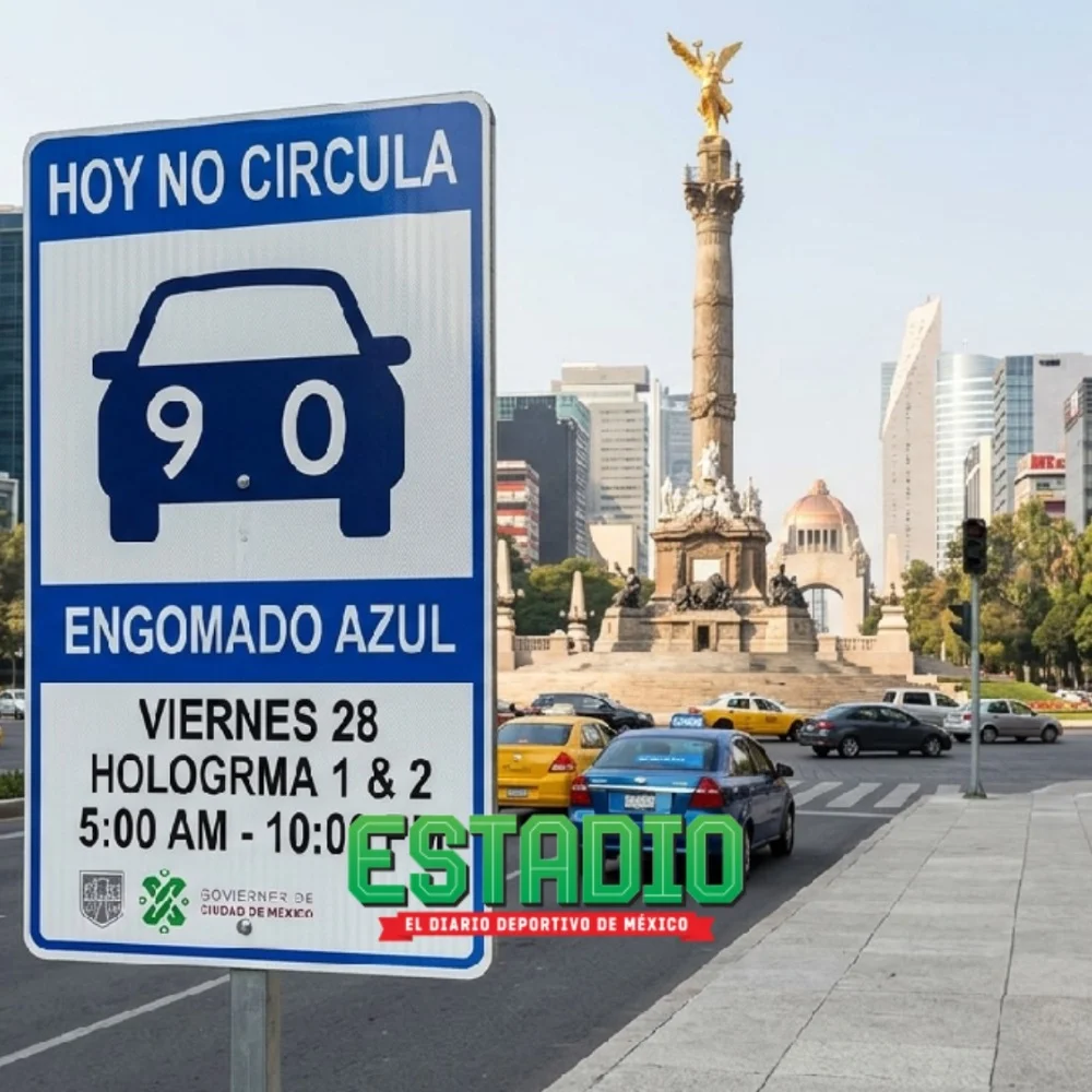 Hoy No Circula viernes 28 de agosto: qué autos descansan en CDMX y Edomex