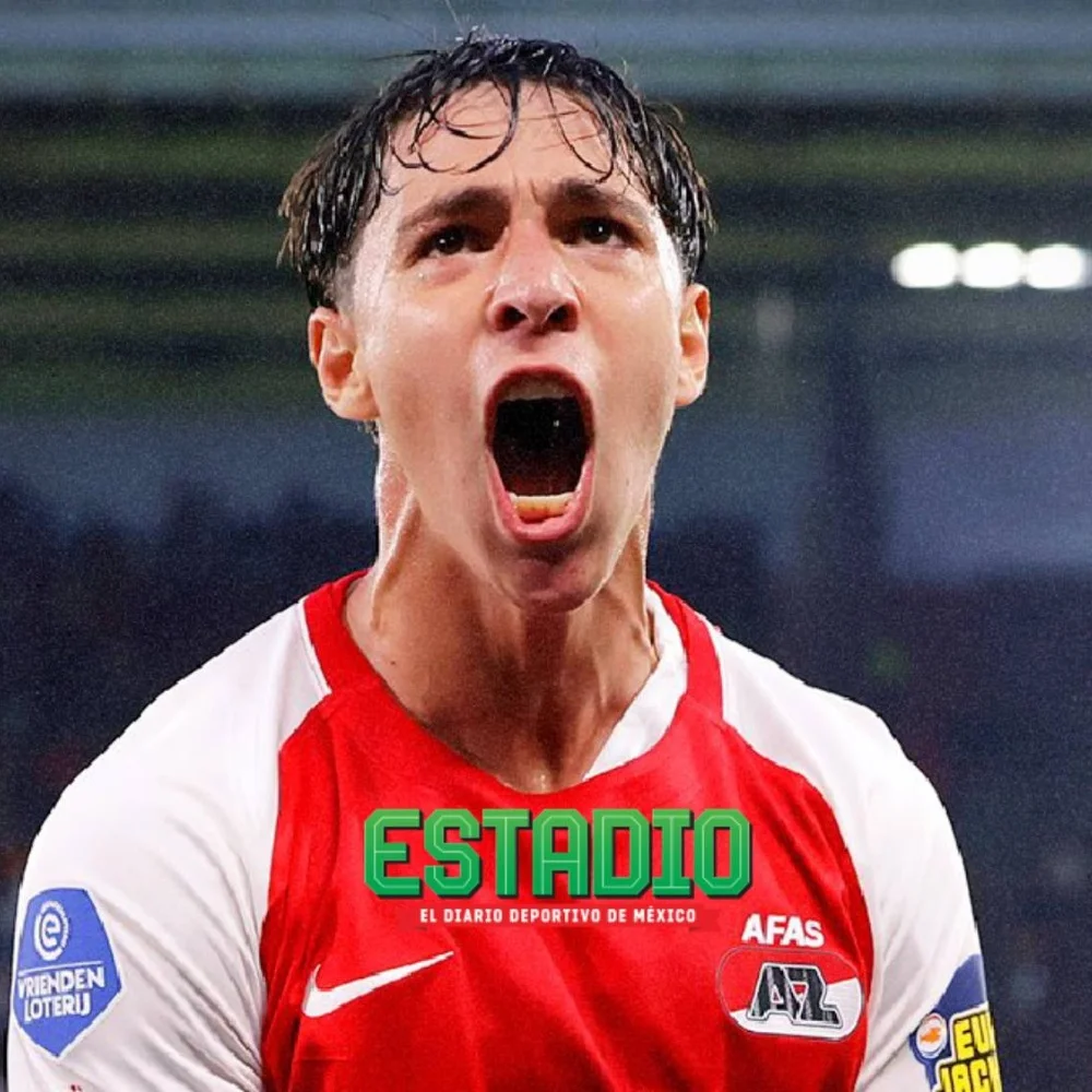 Mateo Chávez se estrena como goleador en el AZ Alkmaar con una espectacular anotación