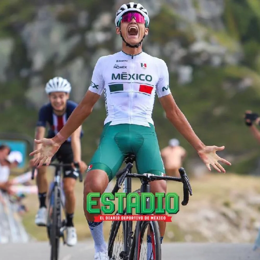 ¿Cuándo vuelve a competir Isaac del Toro? El mexicano se viste con los colores de México para el Mundial de Ciclismo