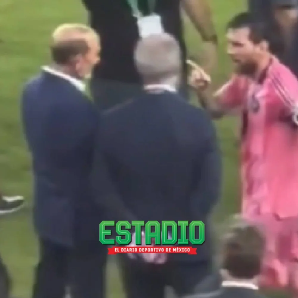 ¡Escándalo! ¿Lionel Messi se peleó con el comisionado de la MLS en la premiación de la Campeones Cup?