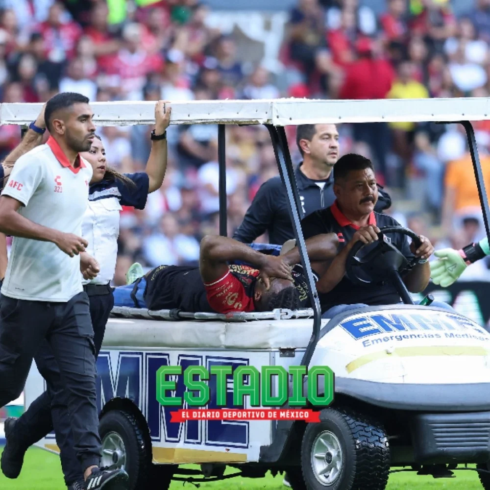 ¡Mala noticias para los Rojinegros! Duk y Manuel Capasso salen lesionados del Atlas vs Pumas