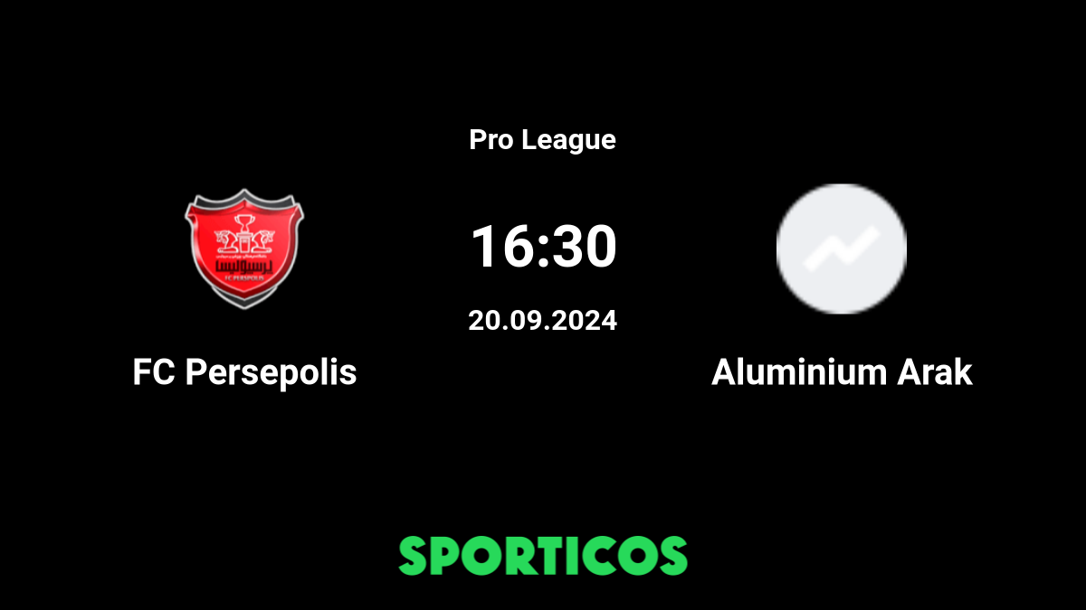 Aluminium Arak vs Persepolis Live stream pronostics H2H