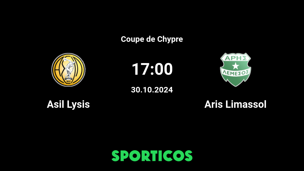 Asil lysi vs 2025 aris limassol h2h